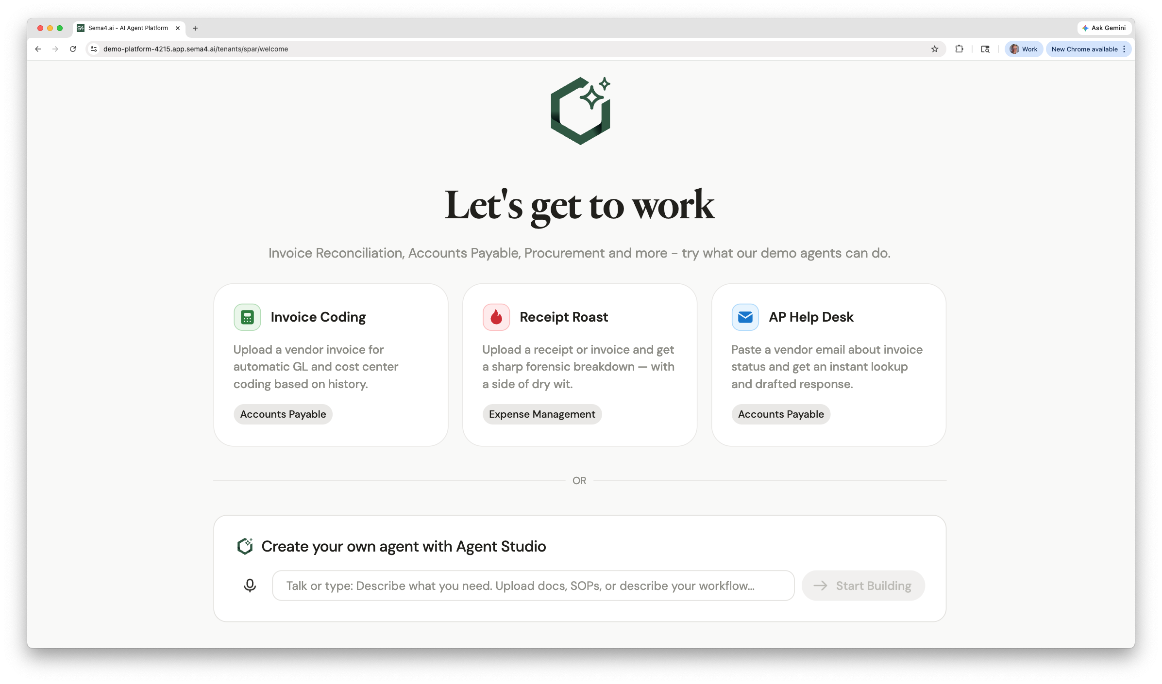 Build and deploy AI agents in a flash